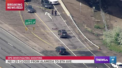 1 killed in I-25 shooting; northbound closed at 8th